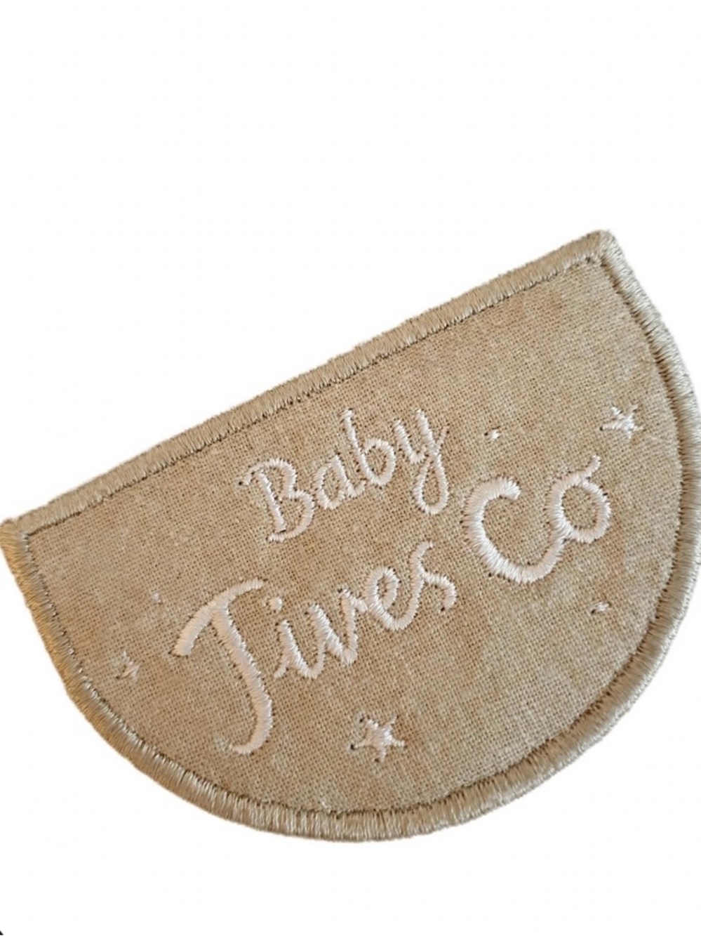 Baby Jives Co. Star Cloud Mobile White Cloud Silver Stars/Gold Moon & Swaddle bk